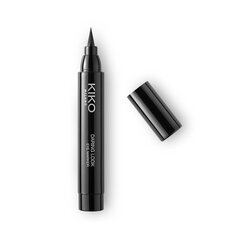 Глубоко-чёрный маркер для глаз  Kiko Milano Daring Look Eye Marker, 2.5ml цена и информация | Тушь, средства для роста ресниц, тени для век, карандаши для глаз | 220.lv