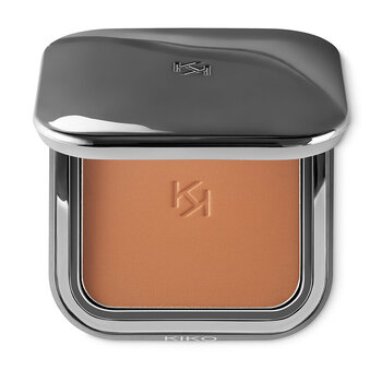 Бронзер для идеально ровного тона лица Kiko Milano Flawless Fusion Bronzer Powder, 12g, 03 Cinnamon цена и информация | Бронзеры (бронзаторы), румяна | 220.lv