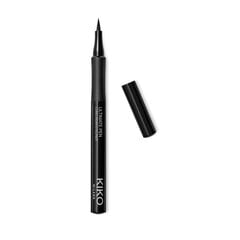 Стойка подводка-маркер для глаз Kiko Milano Ultimate Pen Eyeliner, 1ml, 01 Black цена и информация | Тушь, средства для роста ресниц, тени для век, карандаши для глаз | 220.lv