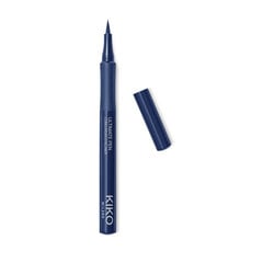 Acu laineris Kiko Milano Ultimate Pen Eyeliner, 1ml, 03 Blue cena un informācija | Acu ēnas, skropstu tušas, zīmuļi, serumi | 220.lv