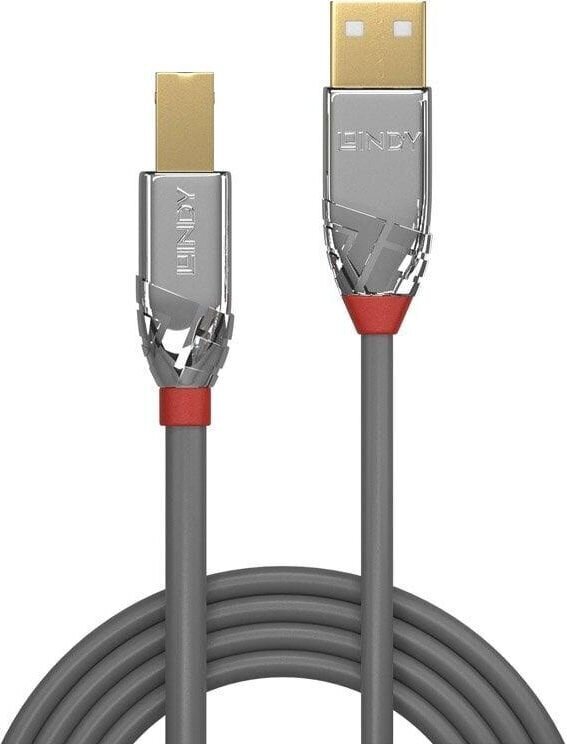 CABLE USB2 A-B 3M/CROMO 36643 LINDY цена и информация | Savienotājkabeļi | 220.lv