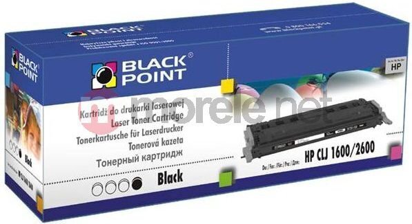 Toner Black Point LCBPH1600BK | Black | 2500 p. | HP Q6000A cena un informācija | Kārtridži lāzerprinteriem | 220.lv