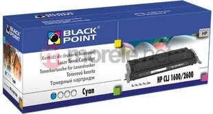 Toner Black Point LCBPH1600C | Cyan | 2000 p. | HP Q6001A cena un informācija | Kārtridži lāzerprinteriem | 220.lv