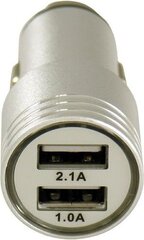 LC-Power LC-USB-CAR-ALU cena un informācija | Lādētāji un adapteri | 220.lv