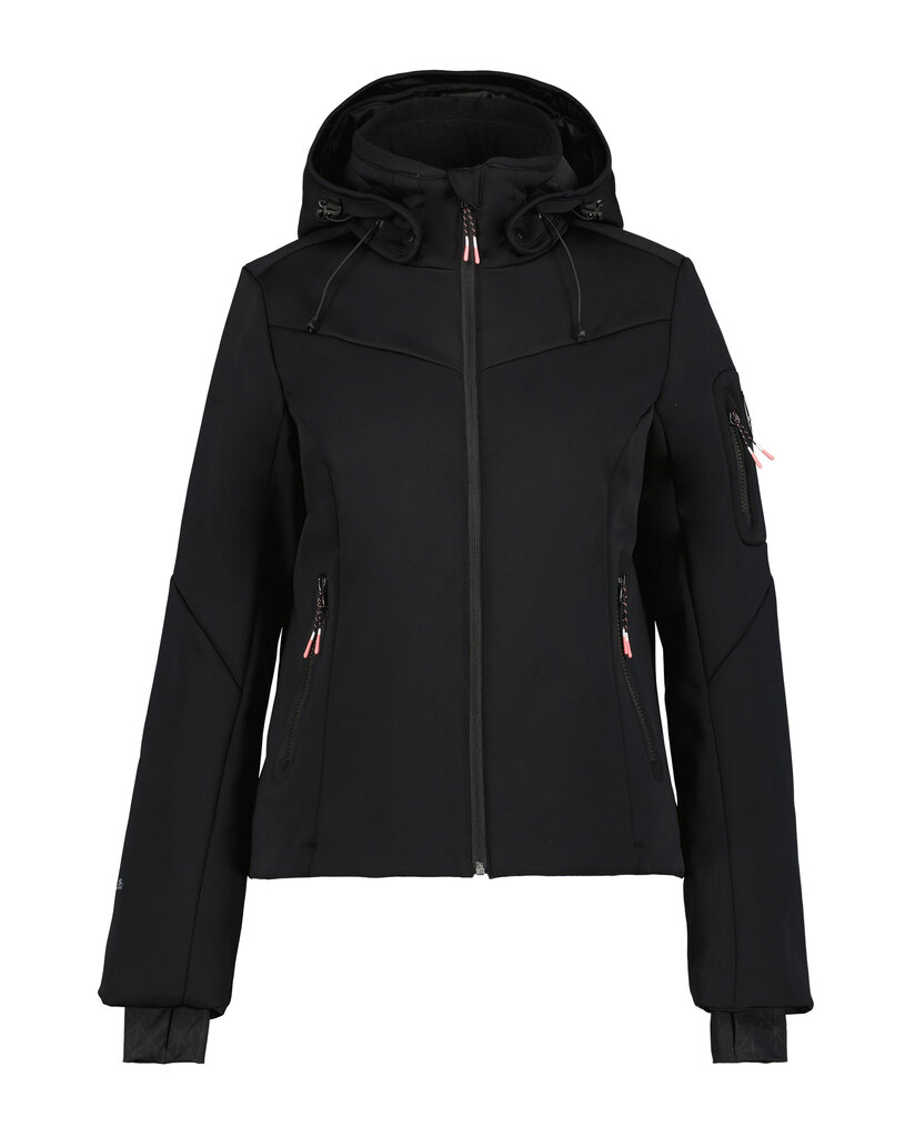 Icepeak sieviešu slēpošanas jaka ECORSE, melna cena un informācija | Slēpošanas apģērbs | 220.lv