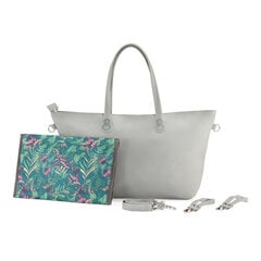 Материнская сумка Kinderkraft Treasurebag, Light Grey цена и информация | Аксессуары для колясок | 220.lv