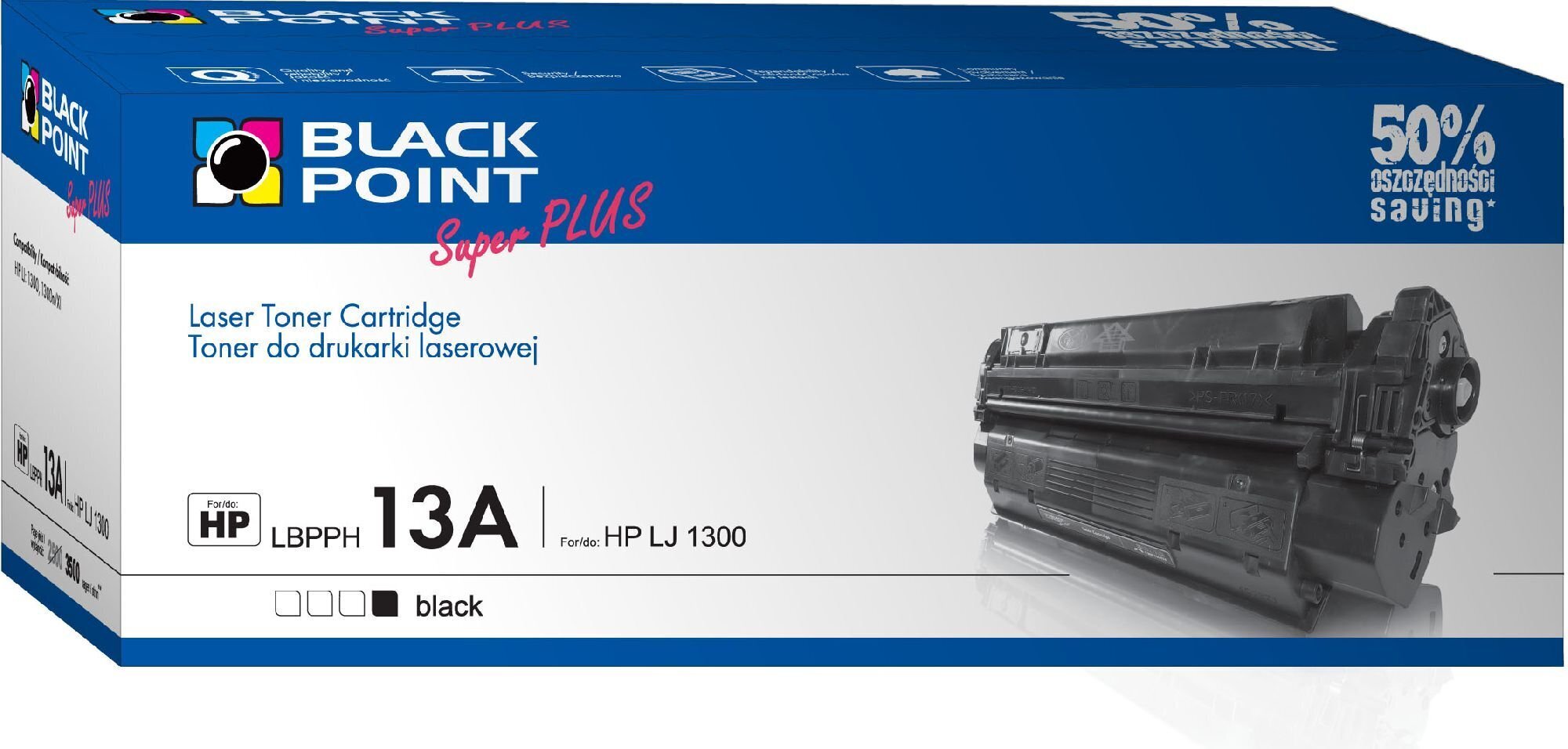 Toner Black Point LBPPH13A | Black | 3500 p. | HP Q2613A cena un informācija | Kārtridži lāzerprinteriem | 220.lv