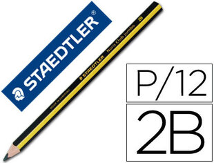 Карандаш Staedtler Noris Jumbo HB (12 штук) цена и информация | Принадлежности для рисования, лепки | 220.lv