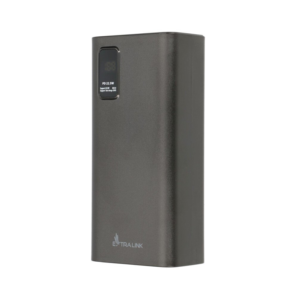 Extralink EPB-069 jaudas banka 30000 mAh / 4 x USB melns cena un informācija | Lādētāji-akumulatori (Power bank) | 220.lv