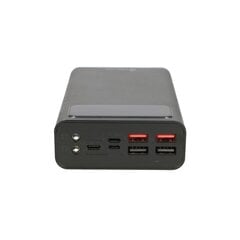 Внешний аккумулятор Extralink EPB-112 30000 мАч / 4 x USB черный цена и информация | extralink Мобильные телефоны, Фото и Видео | 220.lv