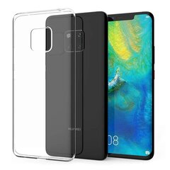 Caurspīdīgs telefona vāciņš priekš Huawei Mate 20 Pro cena un informācija | Telefonu vāciņi, maciņi | 220.lv