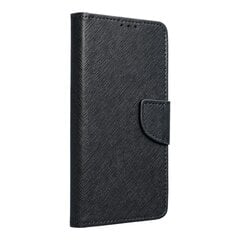 Samsung Galaxy S10e maciņš Fancy Book, melns cena un informācija | Telefonu vāciņi, maciņi | 220.lv