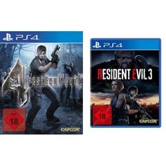 Spēļu komplekts - Resident Evil 4 [PlayStation 4] & Resident Evil 3 - 100% Uncut, USK18 [PlayStation 4] цена и информация | Компьютерные игры | 220.lv