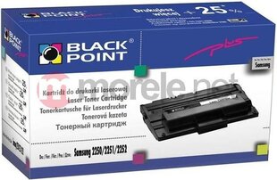Тонер Black Point LBPPS2250 | Black | 6800 стр. | Samsung ML-2250D5 цена и информация | Картриджи для лазерных принтеров | 220.lv