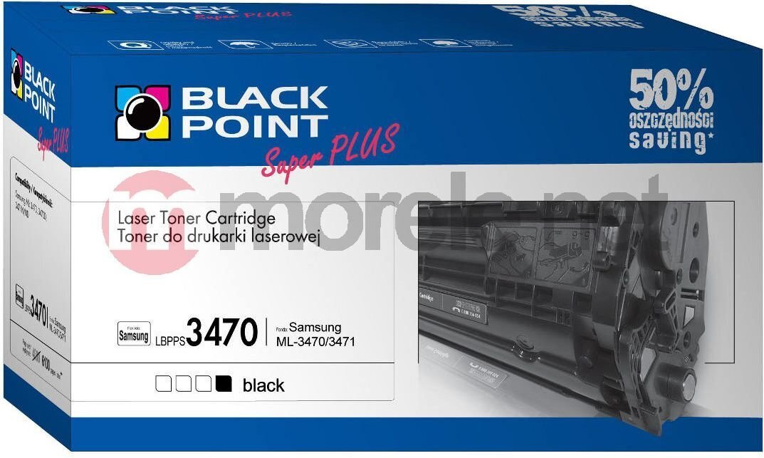 Toner Black Point LBPPS3470 | Black | 6100 p. | Samsung ML-D3470A cena un informācija | Kārtridži lāzerprinteriem | 220.lv