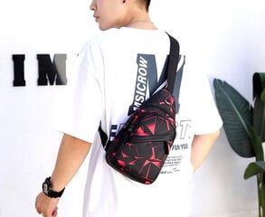 Маленький мужской рюкзак R10, красный цена и информация | Мужские сумки | 220.lv