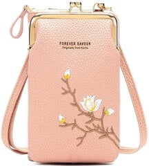 Маленькая женская сумочка T14, розовая цена и информация | Женские сумки | 220.lv