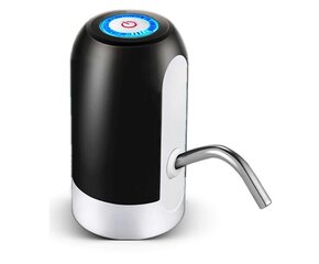 Pārnēsājams automātiskais ūdens dozators ar USB uzlādi, melns. cena un informācija | Ūdens aparāti | 220.lv