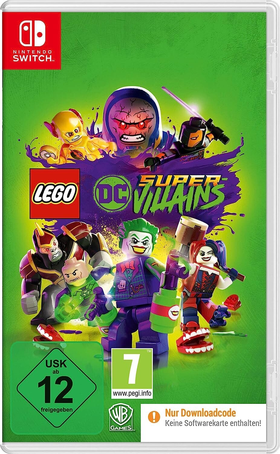 Компьютерная игра Lego DC Super-villains (код в коробке) (Switch) цена |  220.lv