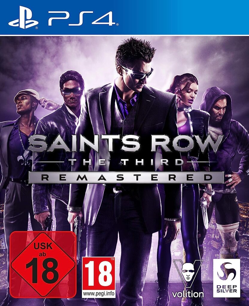 Компьютерная игра Saints Row Third Remastered (PlayStation 4) цена | 220.lv