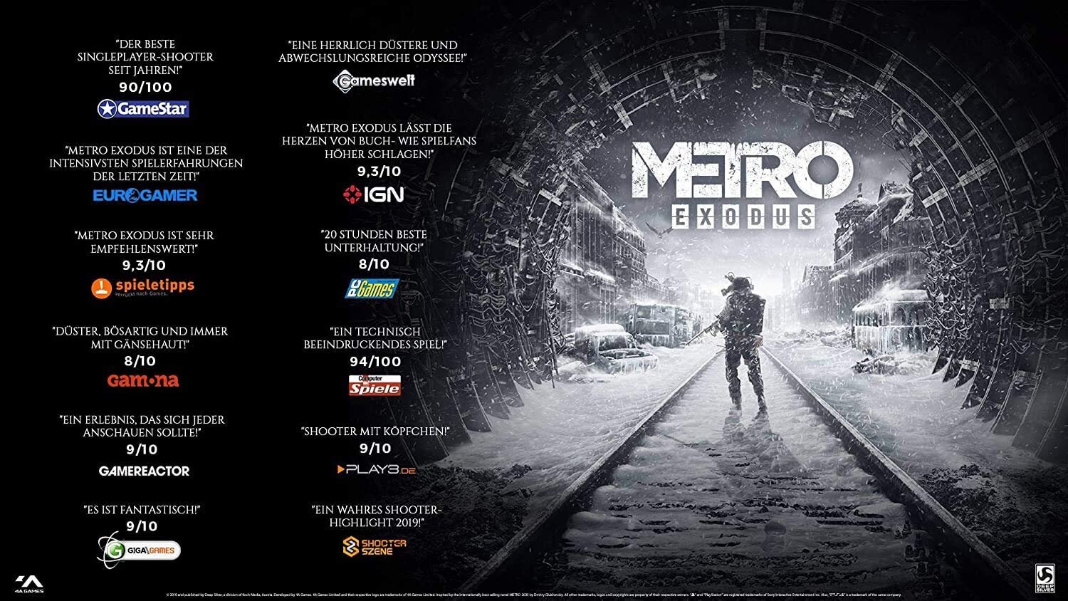 Spēle Metro Exodus [PlayStation 4] cena un informācija | Datorspēles | 220.lv