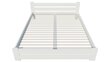 KLAIPEDA gulta bez restēm, 140x200 cm, balta цена и информация | Gultas | 220.lv