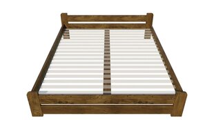 Кровать без решетки PALANGA, 180х200 см, цвет дуба цена и информация | Кровати | 220.lv