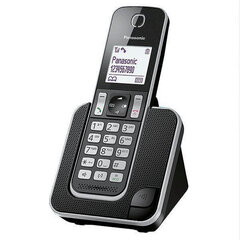 Panasonic KX-TGD310SPB, черный цена и информация | Стационарные телефоны | 220.lv