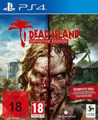 Spēle Dead Island Definitive Edition kolekcija (PS4) cena un informācija | Deep Silver Datortehnika | 220.lv