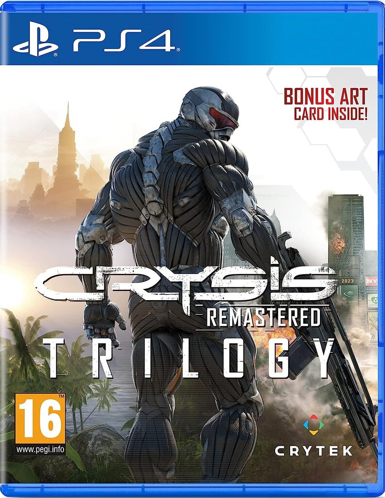 Spēle Crysis remastered triloģija (PS4) - [pie -pegi] cena un informācija | Datorspēles | 220.lv