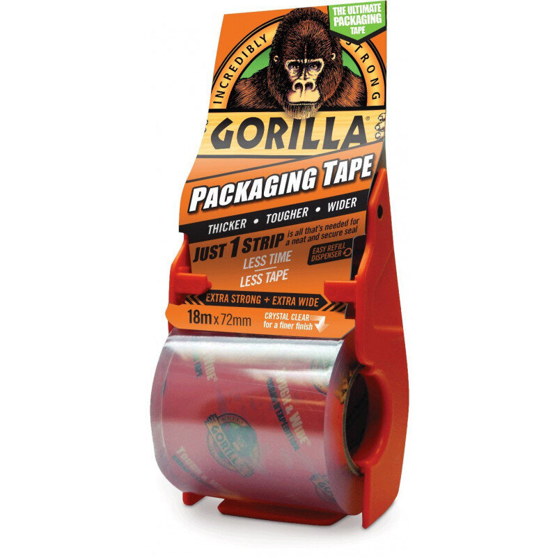 Gorilla tape Packaging 18m cena un informācija | Rokas instrumenti | 220.lv