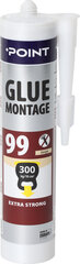 Līme Glue Montage POINT 99, īpaši spēcīga, 280 ml цена и информация | Клей | 220.lv