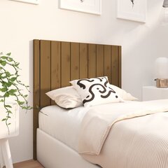 Изголовье кровати, 95,5x4x100 см, коричневое цена и информация | Кровати | 220.lv