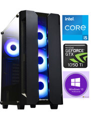 Mdata Gamer i5-6500 16GB 480GB SSD 1TB HDD GTX 1050 Ti 4GB Windows 10 Professional Stacionārais dators cena un informācija | Stacionārie datori | 220.lv