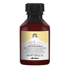 Очищающий шампунь от перхоти Davines Naturaltech Purifying Shampoo, 100 мл цена и информация | Шампуни | 220.lv