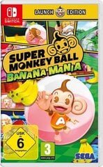 Spēle Super Monkey Ball Banana mānijas palaišanas izdevums (Nintendo Switch) цена и информация | Компьютерные игры | 220.lv