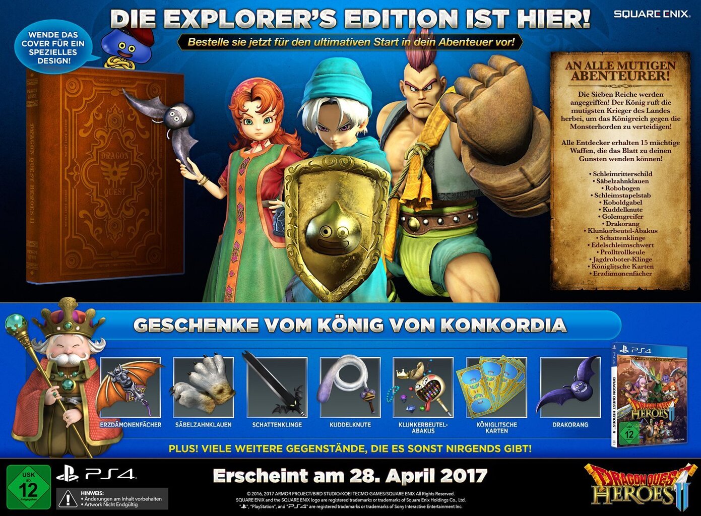 Spēle Dragon Quest Heroes 2 Explorer's Edition cena un informācija | Datorspēles | 220.lv