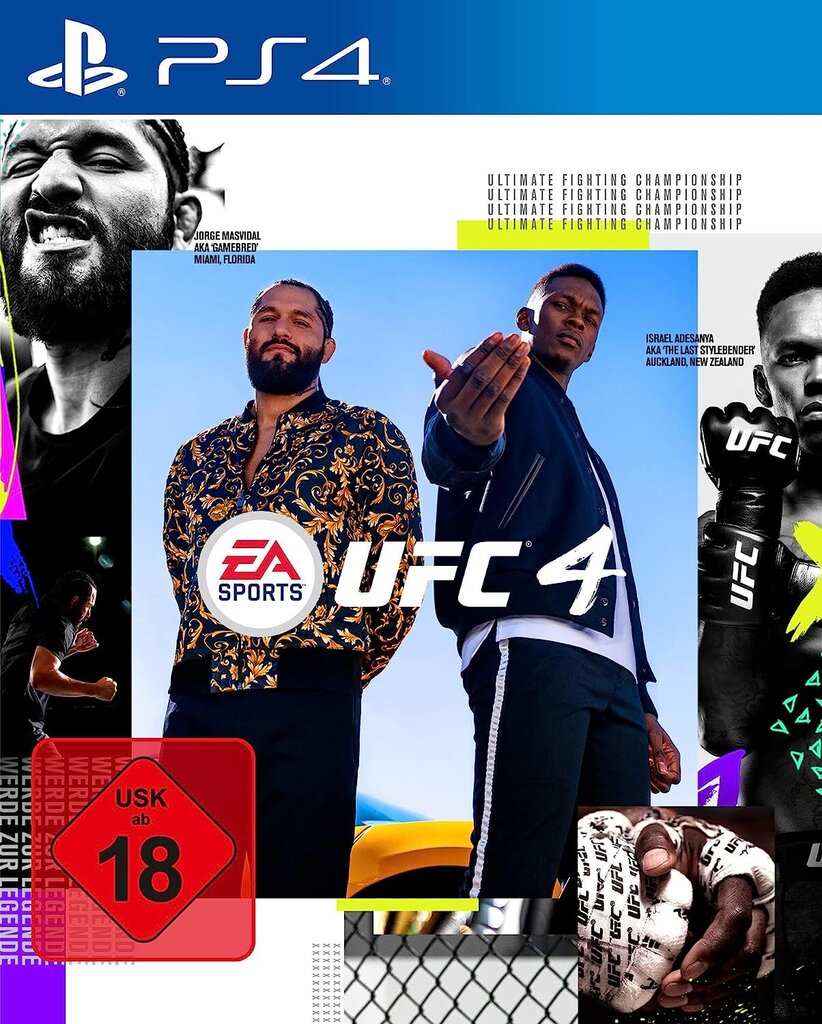 Spēle EA Sports UFC 4 - [PlayStation 4] cena un informācija | Datorspēles | 220.lv