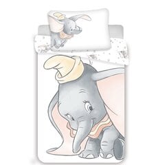 Детский комплект постельного белья Dumbo Grey, 100 x 135 + наволочка 40 x 60 см цена и информация | Детское постельное бельё | 220.lv