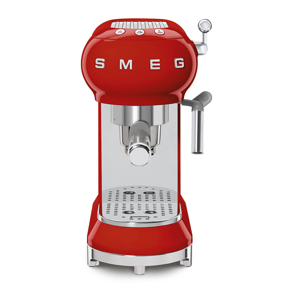 Smeg ECF01RDEU cena un informācija | Kafijas automāti | 220.lv