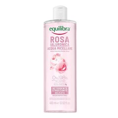 Micelārais tīrīšanas ūdens dekoratīvās kosmētikas noņemšanai Equilibra Rosa Regenerating Gentle Cleansing, 400 ml cena un informācija | Sejas ādas kopšana | 220.lv