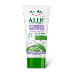 Alvejas dermas želeja ar hialuronskābi Equilibra Extra Aloe Dermo-Gel, 150 ml cena un informācija | Ķermeņa krēmi, losjoni | 220.lv