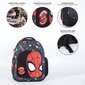 Skolas soma Spiderman 2100003822, melna (32 x 15 x 42 cm) cena un informācija | Skolas somas | 220.lv