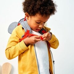 Bērnu soma Mickey Mouse, pelēka (9 x 20 x 25 cm) цена и информация | Школьные рюкзаки, спортивные сумки | 220.lv