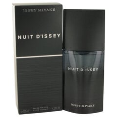 Tualetes ūdens Nuit D'issey Issey Miyake EDT: Tilpums - 125 ml cena un informācija | Vīriešu smaržas | 220.lv