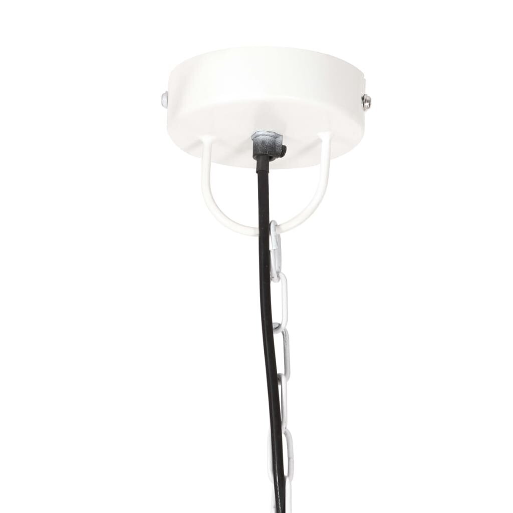 Piekaramā lampa, balta, 42cm, 25w, apaļa, e27 cena un informācija | Lustras | 220.lv