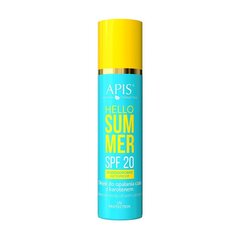 Ūdensizturīga ķermeņa sauļošanās eļļa ar karotīnu Apis Hello Summer Sunscreen Body Oil SPF20, 150 ml цена и информация | Кремы от загара | 220.lv