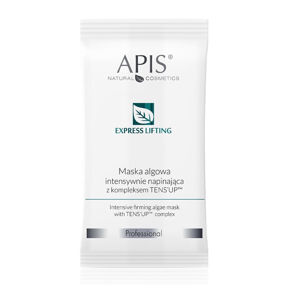 Intensīvi nostiprinoša aļģu maska Apis Express Lifting Intensive Firming Algae Mask, 20 g cena un informācija | Sejas maskas, acu maskas | 220.lv