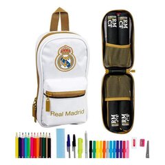 Рюкзак с кейсом для карандашей Real Madrid C.F. 19/20 цена и информация | Школьные рюкзаки, спортивные сумки | 220.lv