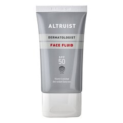 Солнцезащитный крем для лица Altruist Dermatologist Face Fluid SPF50, 50мл цена и информация | Кремы от загара | 220.lv